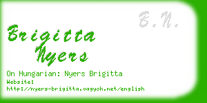 brigitta nyers business card